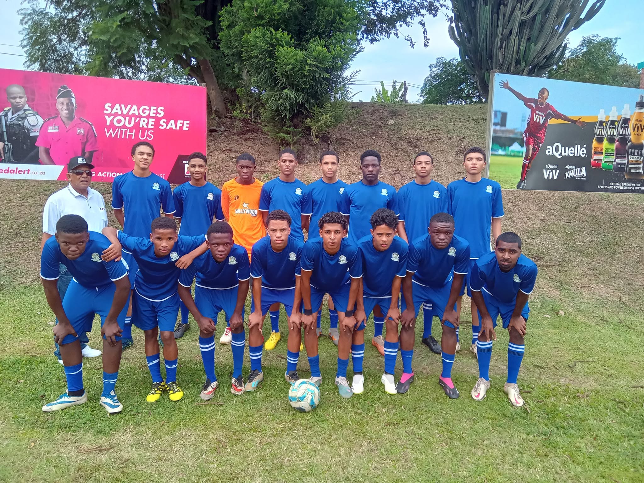 Savages first team squad photo